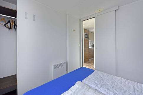 The Slaapkamer 1 of Type Berghem Chalet - nr. 6 in EuroParcs Gulperberg