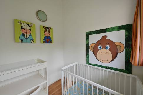 The Slaapkamer 3 of nr. 040 - type 4CK in Landal Stroombroek