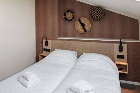 The Slaapkamer of Type Familievilla 12 - nr. 3 in Duinresort Dunimar