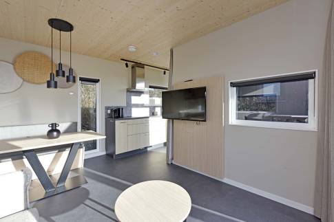 The Woonkamer of Type 2BE - Golfbreker nr. 16 in Landal Noordzee Résidence De Banjaard