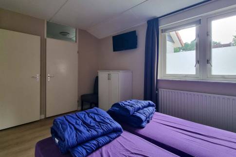 The Slaapkamer 1 of Type Comfort Villa 6 - nr. 49 in Resort Arcen