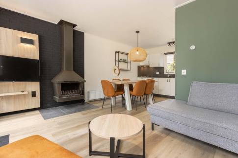 The Woonkamer of Type Bungalow 6C - nr. 49 in Landal De Peel