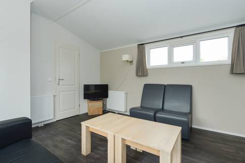 The Woonkamer of nr. 032 - type Reiger in Vakantiepark Giethoorn