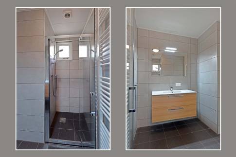 The Badkamer of Type Bungalow 4C - nr. 33 in Landal De Peel