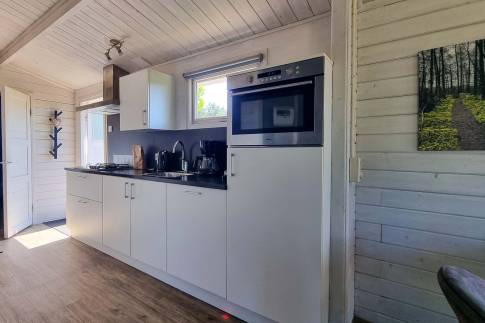 The Keuken of Type Buitenverblijf Wellness 4 - nr. 307 in Resort Arcen