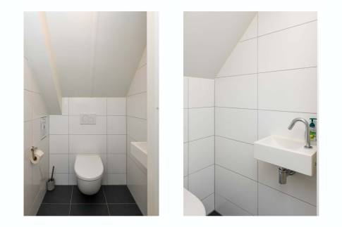 The Toilet of Type Bungalow - nr. 60 in Recreatiepark De Wielen