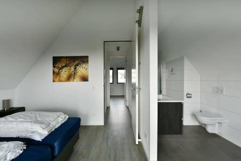 The Slaapkamer 2 of Type Watervilla 4 - nr. 49 in Waterstaete Ossenzijl