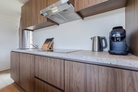 The Keuken of Type Bellevue Loft Outdoor - 4-6BE2 in Landal Namur Nature