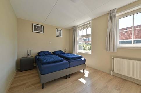 The Slaapkamer 1 of Type Waterland 6 - nr. 162 in Vakantiepark De Beemster