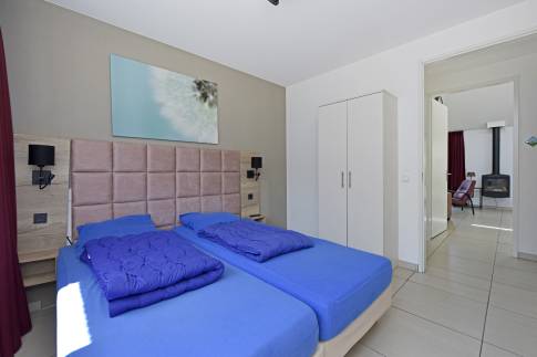 The Slaapkamer 1 of nr. 273 -  type Luxe Villa 4 in Resort Arcen