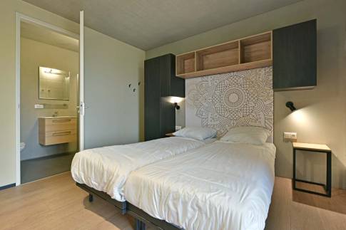 The Slaapkamer 1 of Type Hillside Family 6 - nr. 139 in Landal Gulpen