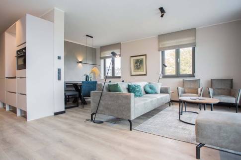 The Woonkamer of Type Appartement - nr. D1 in Astenblick Apartments