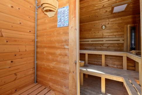 The Sauna of Type Wellness Villa 4 - nr. 278 in Resort Arcen