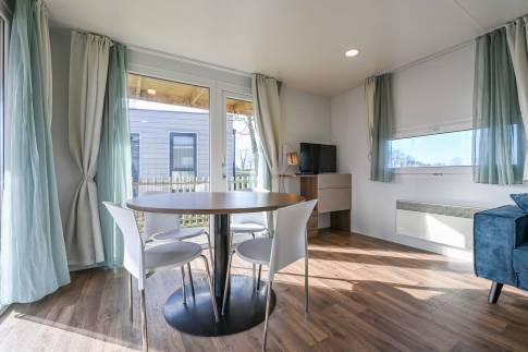 The Woonkamer of Type Berghem Chalet - nr. 17 in EuroParcs Gulperberg