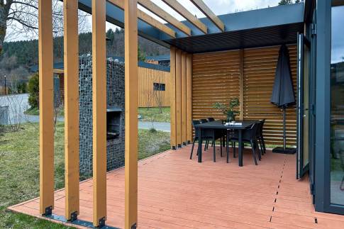 The Terras of Type Huis A Luxe - nr. C02 in UplandParcs Sauerland