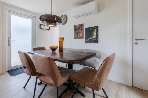 The Eetkamer of Type Bellevue Loft Outdoor - 4-6BE2 in Landal Namur Nature
