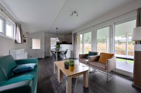 The Woonkamer of Type Fuut - nr. 7 in Vakantiepark Giethoorn