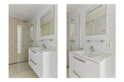 The Badkamer of Type Green Valley 6 - nr. 26 in Landal Gulpen