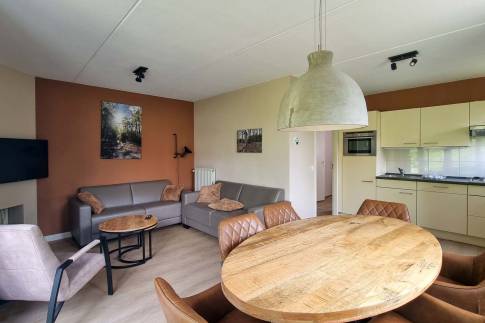 The Woonkamer of Type Comfort Villa 6 - nr. 49 in Resort Arcen