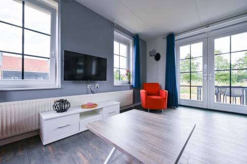 The Woonkamer of Type VO5A Comfort - nr. 233 in Marinapark Volendam