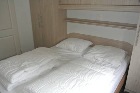 The Slaapkamer of Type Fuut - nr. 7 in Vakantiepark Giethoorn