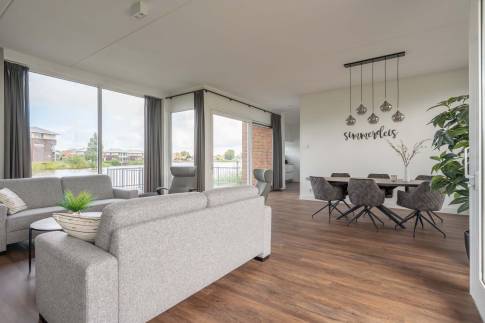 The Woonkamer of Type 10F2 - nr. 522 in Landal Esonstad