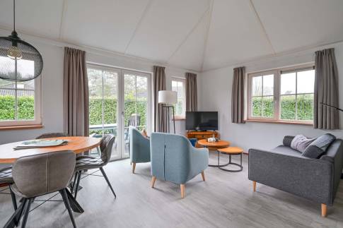 The Woonkamer of Type Bungalow 4 - nr. 163 in Veluwse Hoevegaerde