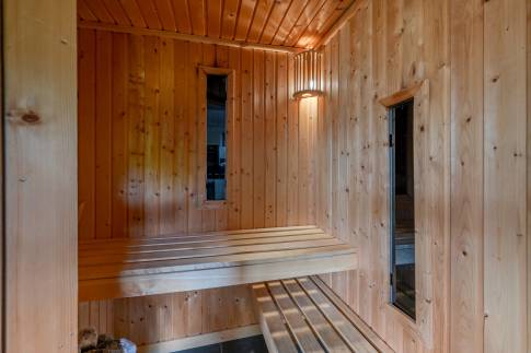 The Sauna of nr. 305 - type Buitenverblijf Wellness 4 in Resort Arcen