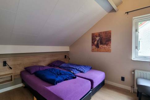 The Slaapkamer 2 of Type Comfort Villa 6 - nr. 49 in Resort Arcen