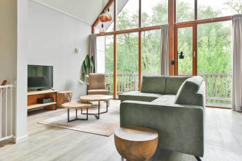 The Woonkamer of Type 6L2 - nr. 127 in Landal De Reeuwijkse Plassen