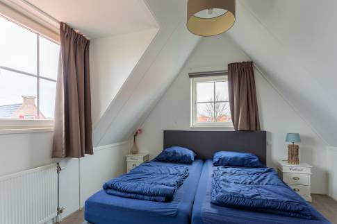 The Slaapkamer 3 of Type Schermer - nr. 174 in Resort De Rijp