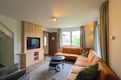 The Woonkamer of nr. 146 - type Astoria Luxe 8 in Eifelpark Kronenburger See