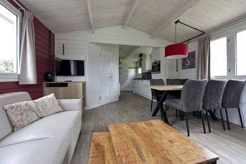 The Woonkamer of Type Buitenverblijf Comfort 6 - nr. 292 in Resort Arcen