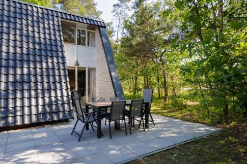 The Terras of Type Comfort Classic Sauna - nr. 94 Waterkers in Bungalowpark Hoenderloo