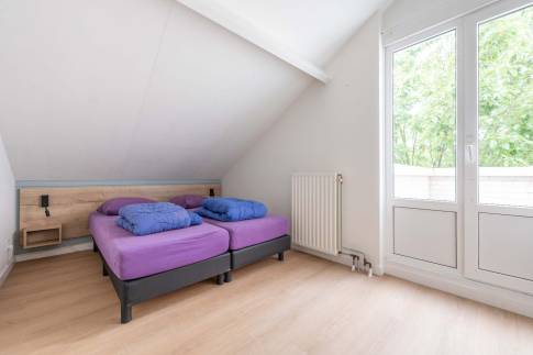 The Slaapkamer 3 of Type Luxe Villa 4B - nr. 183 in Resort Arcen