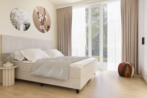 The Slaapkamer of Type 8P Comfort - 8C in Landal De Wielsche Dreef