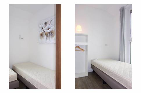The Slaapkamer 3 of nr. 106 - type Landhaus 6 Luxe in Eifelpark Kronenburger See