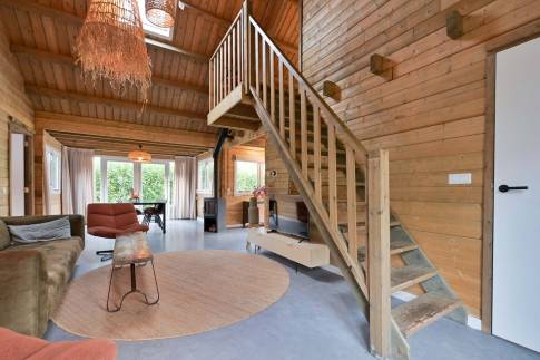 The Woonkamer of Type Bungalow 6P - nr. 17 in Residence Bosch-Rijck