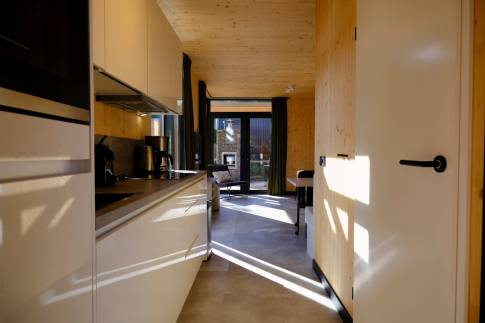 The Keuken of Type A Luxe - nr. J01 in UplandParcs Sauerland