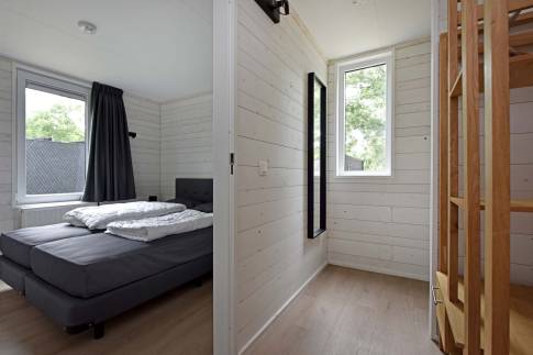 The Slaapkamer 3 of Type Forest Villa 6 - nr. 2 in Roompot Vakantiepark Schaijk