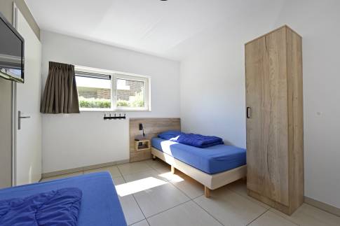 The Slaapkamer 2 of nr. 290 - type Luxe Villa 4 in Resort Arcen