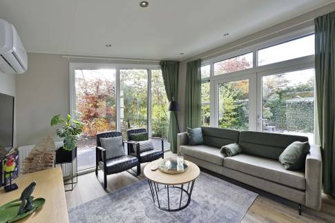 The Woonkamer of Type Bos Lodge Silva Natuur - nr. 145 in Landgoed De Scheleberg