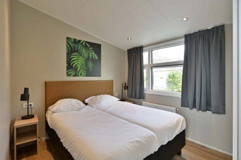 The Slaapkamer 2 of Type Bos Lodge Silva Natuur - nr. 145 in Landgoed De Scheleberg