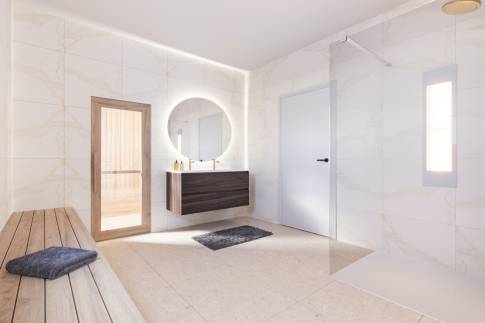 The Sauna of Type 12P Extra Luxe Culinair - 12ELC in Landal De Wielsche Dreef