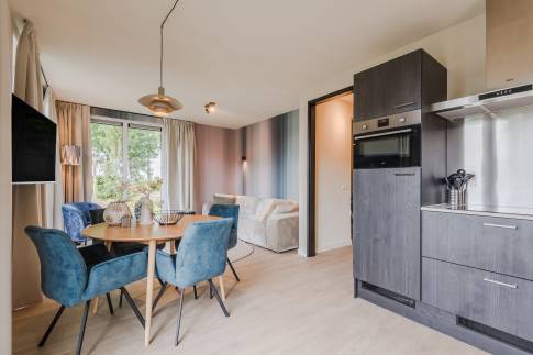 The Woonkamer of Type 2P Extra Luxe Wellness - 2ELW in Landal De Wielsche Dreef