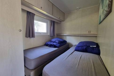 The Slaapkamer 1 of Type Buitenverblijf Wellness 4 - nr. 351 in Resort Arcen