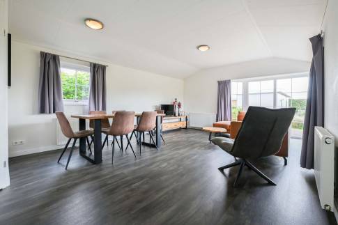 The Woonkamer of Type Velthorst 6 - nr. 417 in Vakantiepark De Beemster