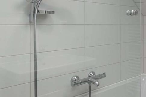 The Badkamer of Type Familievilla 16 - nr. 2 in Landal Park Veerse Kreek