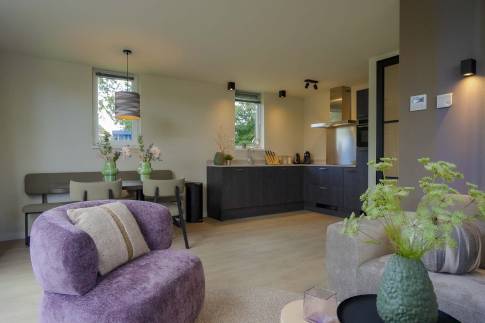 The Woonkamer of Type 6P Comfort - 6C in Landal De Wielsche Dreef