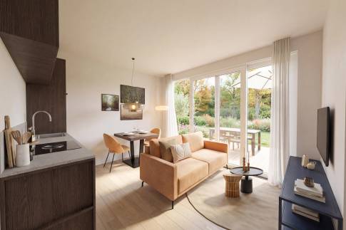 The Woonkamer of Type De La Vue - 2B2 in Landal Namur Nature
